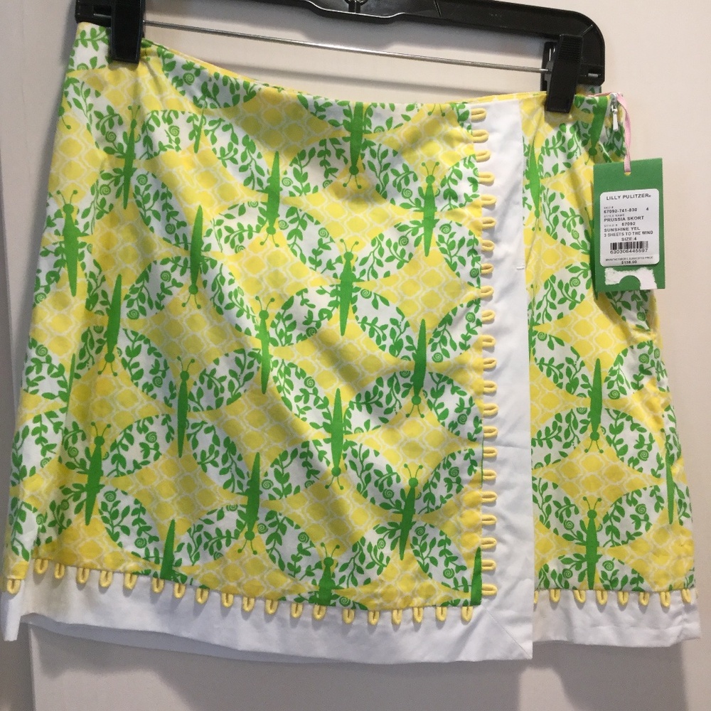 Lilly Pulitzer Prussia skort size 4 new with tags